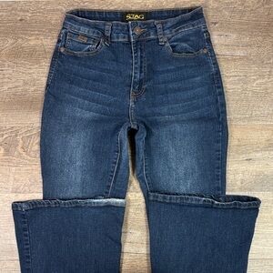 👖 STAG Jeans Dark Wash Flare Denim – Size S / 25